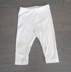 Old Navy Baby Girls Leggings, White, 12-18 Months